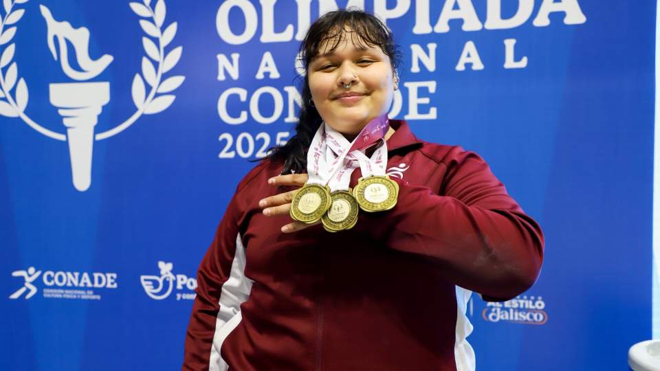 PESISTA NOEMÍ RODRÍGUEZ CIERRA CICLO DE OLIMPIADA NACIONAL CON 11 CETROS SEGUIDOS 